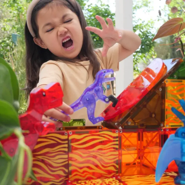Magna Tiles - Dino World Set - 40 piece