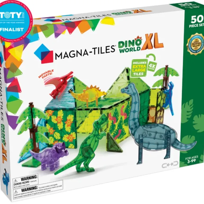 Magna Tiles - Dino World Set - 50 piece