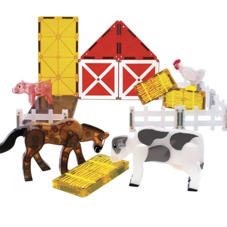 Magna Tiles - Farm Animals Set - 25 pieces