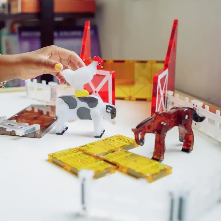 Magna Tiles - Farm Animals Set - 25 pieces