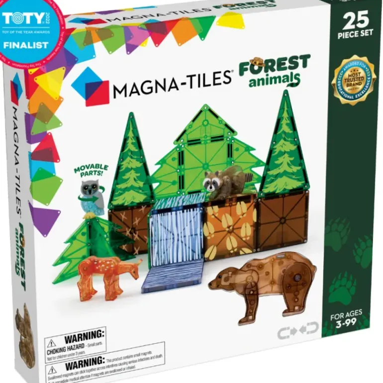 Magna Tiles - Forest Animals Set - 25 piece