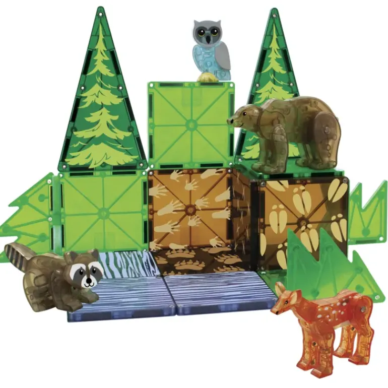 Magna Tiles - Forest Animals Set - 25 piece