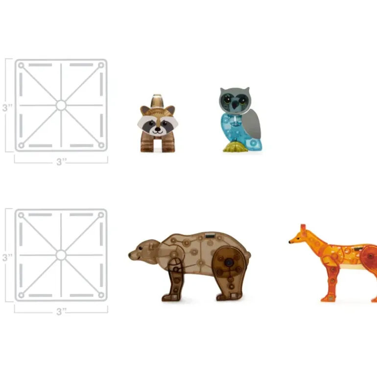 Magna Tiles - Forest Animals Set - 25 piece