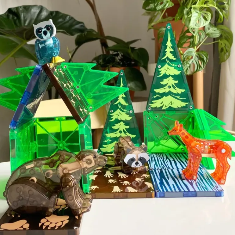 Magna Tiles - Forest Animals Set - 25 piece