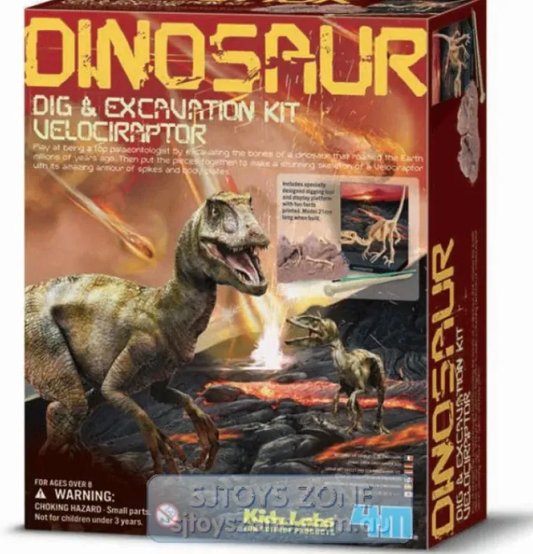 4M - Dig-A-Dino Velociraptor