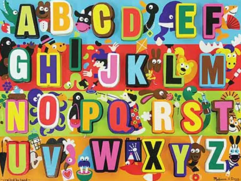 Melissa & Doug - Chunky Puzzle - ABC
