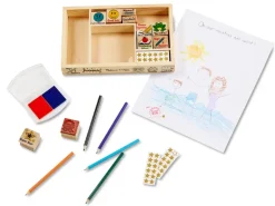 Melissa & Doug - Classroom Stamp Set