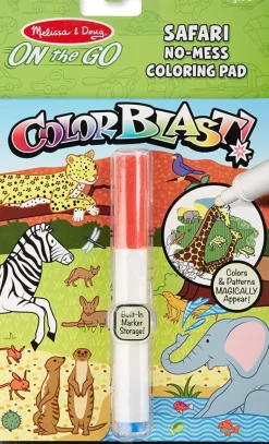 Melissa & Doug - Color Blast - Safari - On the Go Travel Activity