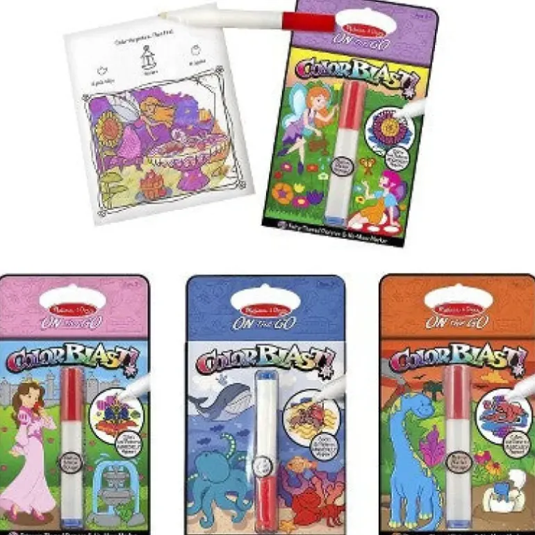 Melissa & Doug - ColorBlast - Sea Life - ON the GO Travel Activity