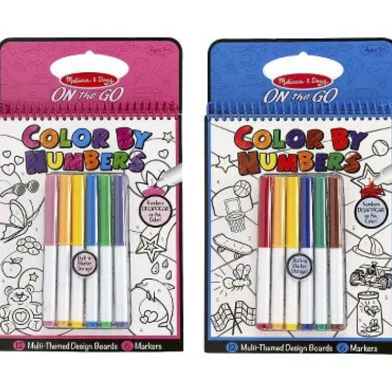 Melissa & Doug - Color by Numbers - ON the GO Travel Activity