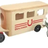 Melissa & Doug - Horse Carrier Wooden Vehicles Play Set