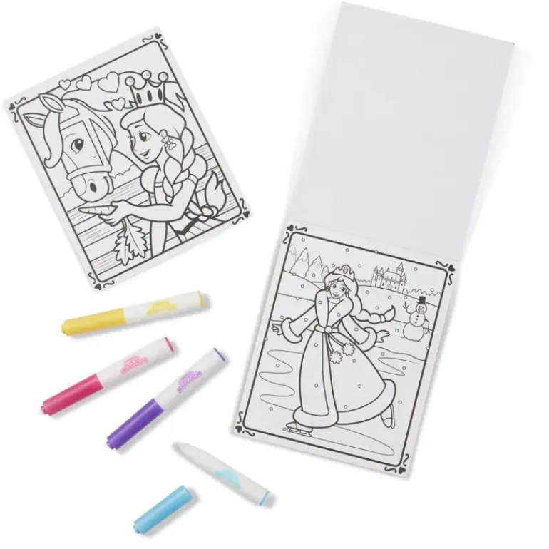 Melissa & Doug - Magic Color - Princess - On the Go Travel Activity