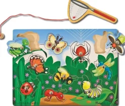 Melissa & Doug - Magnetic Bug Catching Puzzle Game
