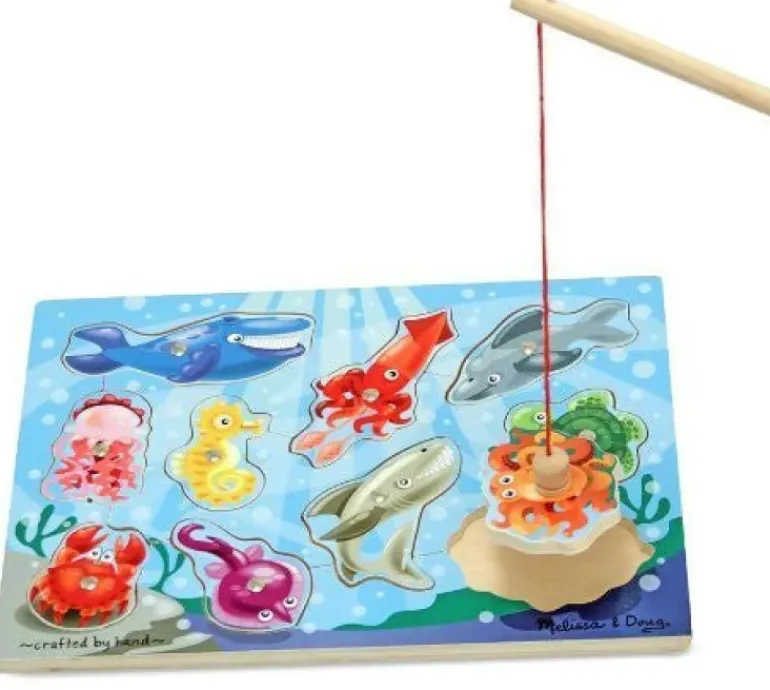 Melissa & Doug - Magnetic Fishing Puzzle Game