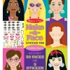 Melissa & Doug - Make - A - Face Fashion Faces Sticker Pad