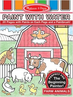 Melissa & Doug - Paint With Water Farm Animals
