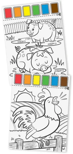 Melissa & Doug - Paint With Water Farm Animals
