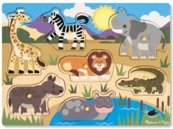 Melissa & Doug - Peg Puzzle - Safari