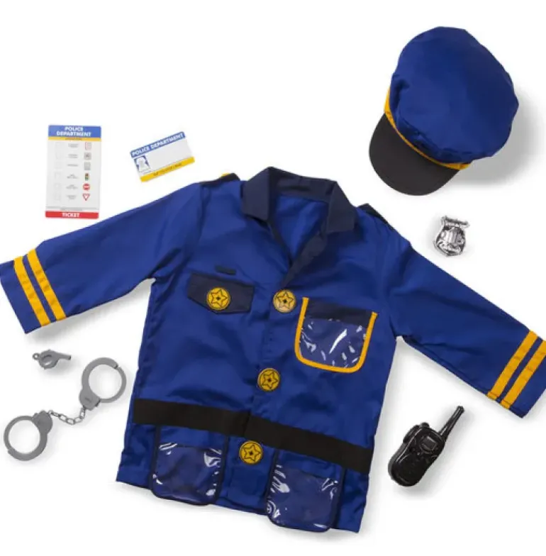 Melissa & Doug - Police Officer Role Play Costume