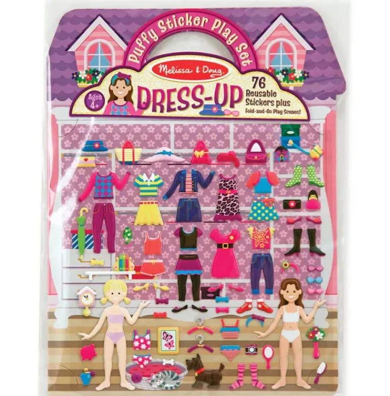 Melissa & Doug - Puffy Stickers Play Set - Dress-Up