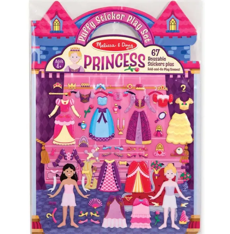 Melissa & Doug - Puffy Stickers Play Set - Princess