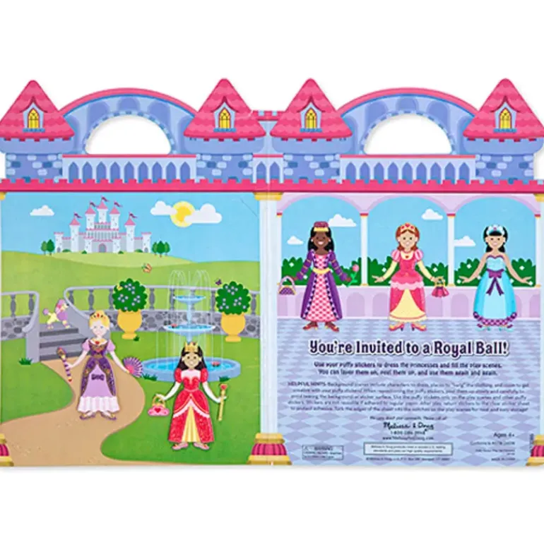 Melissa & Doug - Puffy Stickers Play Set - Princess