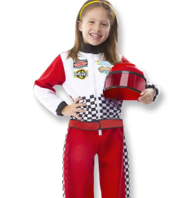 Melissa & Doug - Race Car Driver Role Play Costume