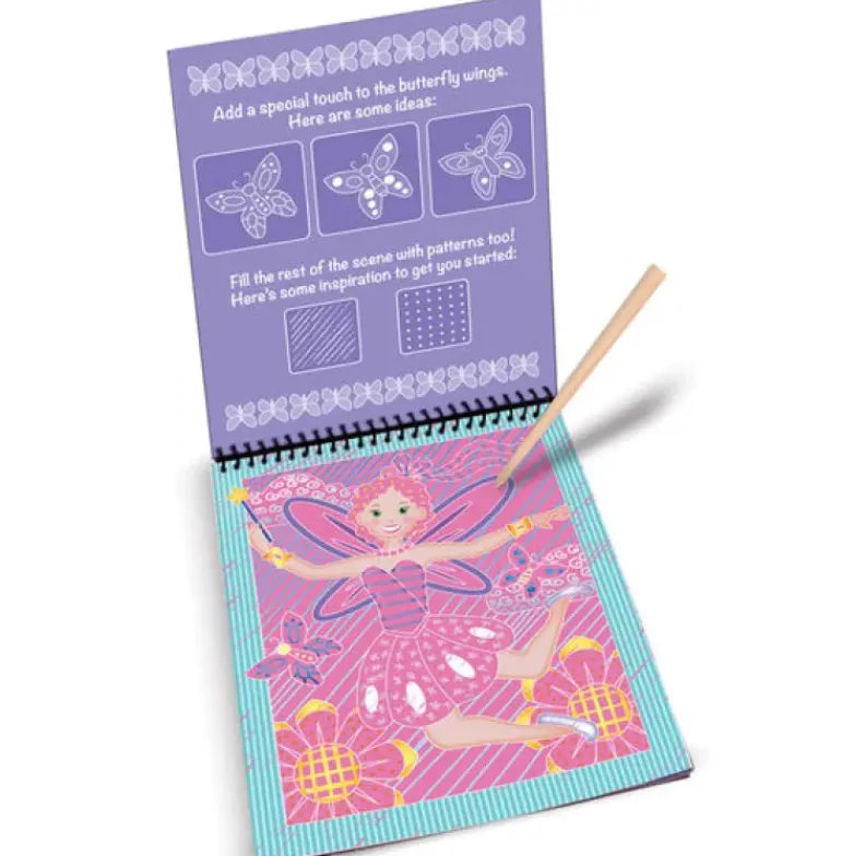 Melissa & Doug - Scratch Art - Fairy Tales - ON the GO Travel Activity