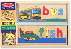 Melissa & Doug - See & Spell Puzzles