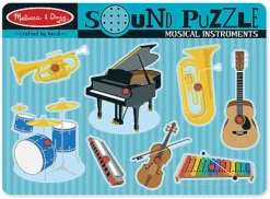 Melissa & Doug - Sound Puzzle - Musical Instruments