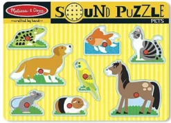 Melissa & Doug - Sound Puzzle - Pets