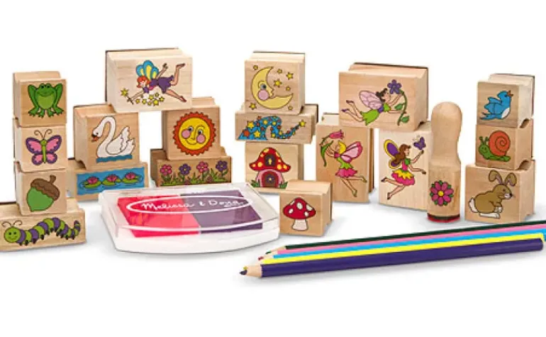 Melissa & Doug - Stamp a Scene Fairy Garden