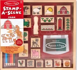 Melissa & Doug - Stamp a Scene Farm