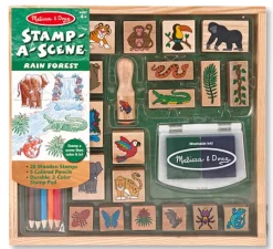 Melissa & Doug - Stamp a Scene Rain Forest