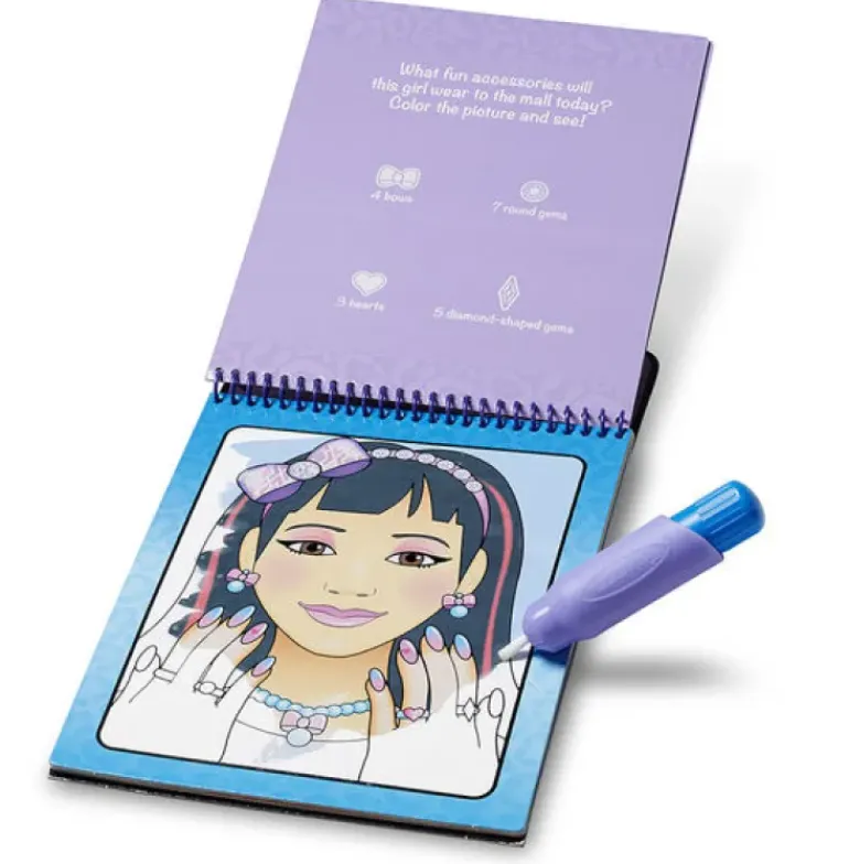 Melissa & Doug - Water WOW - Makeup & Manicures - ON the GO Travel Activity
