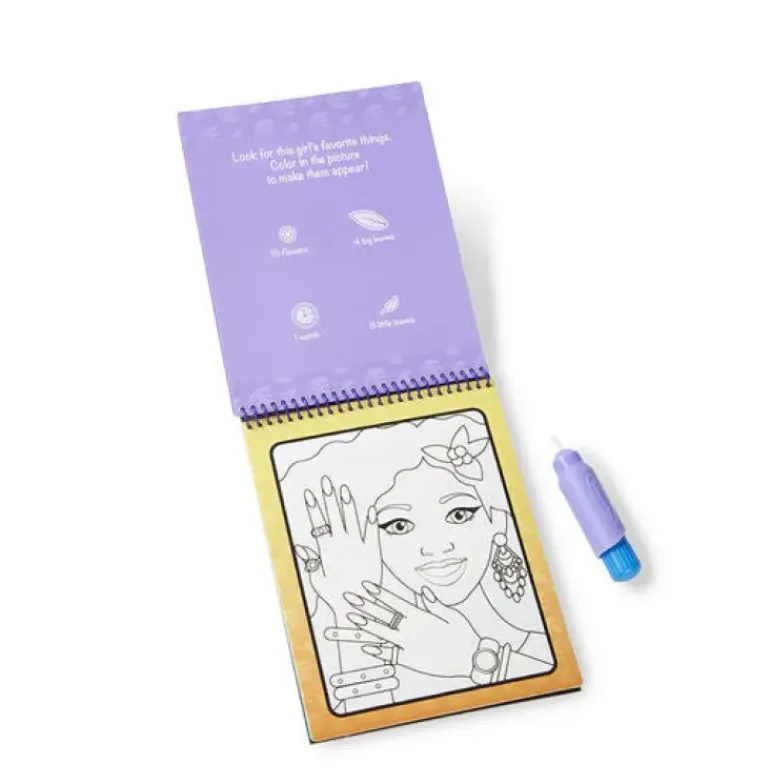Melissa & Doug - Water WOW - Makeup & Manicures - ON the GO Travel Activity