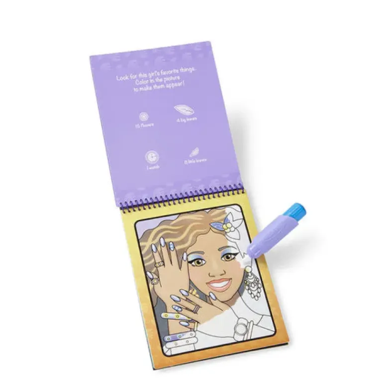 Melissa & Doug - Water WOW - Makeup & Manicures - ON the GO Travel Activity