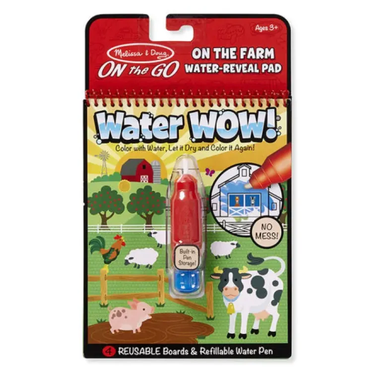 Melissa & Doug - Water WOW - On The Farm - ON the GO Travel Activity