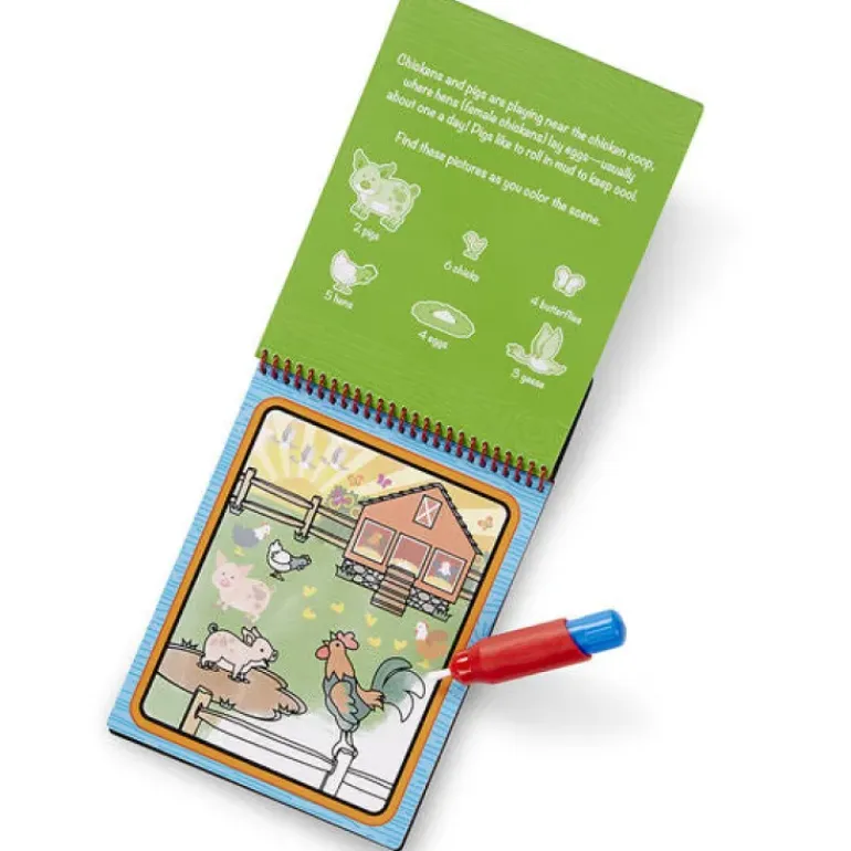 Melissa & Doug - Water WOW - On The Farm - ON the GO Travel Activity
