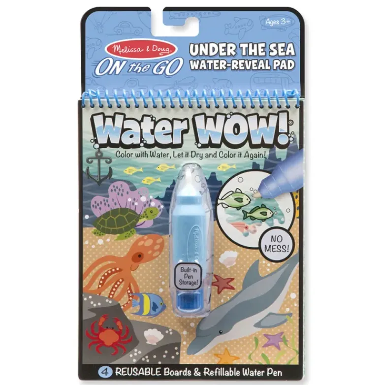 Melissa & Doug - Water WOW - Under the Sea - ON the GO Travel Activity