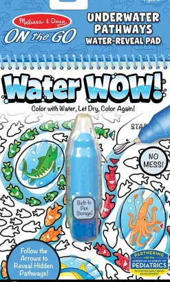Melissa & Doug - Water WOW - Underwater Pathways - On the Go Travel Activity