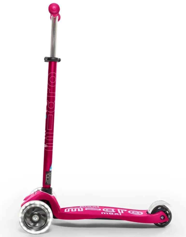Micro - Maxi Deluxe LED Scooter - Pink