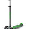 Micro - Maxi Deluxe Pro Scooter - Grey/Green