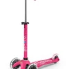 Micro - Mini Deluxe LED Scooter Pink
