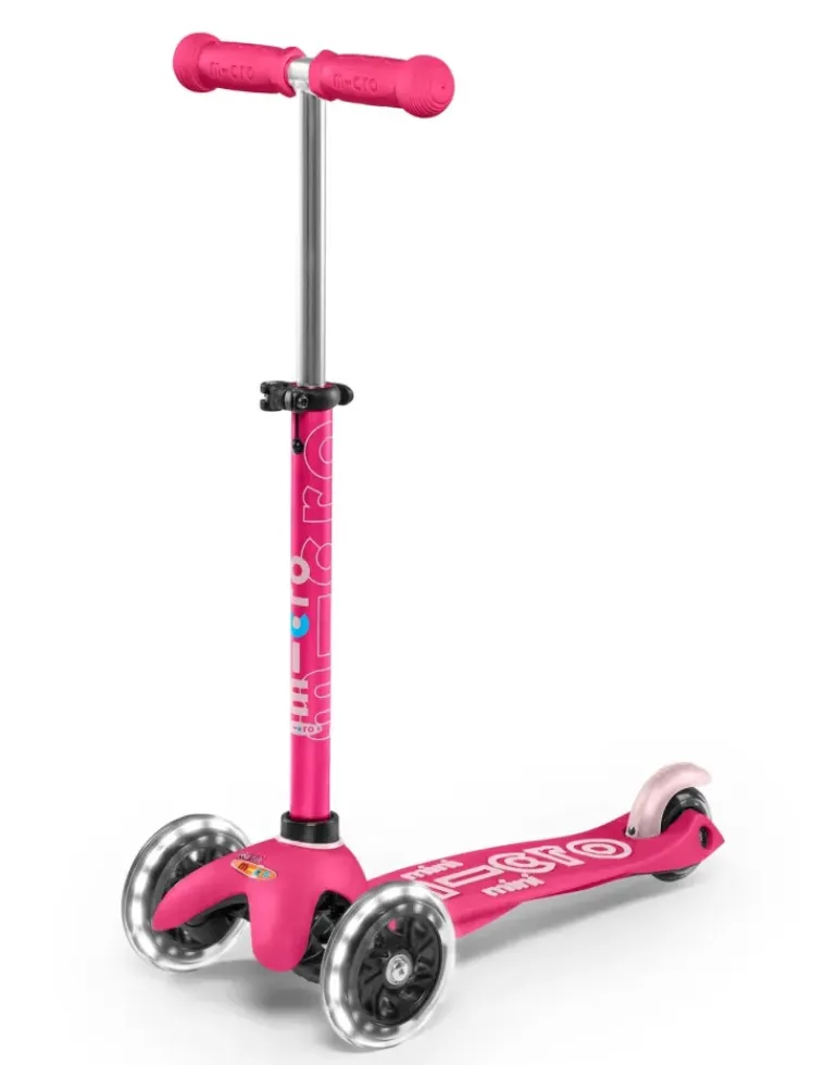 Micro - Mini Deluxe LED Scooter Pink