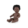 Miniland - Doll 38cm African Boy Down Syndrome In Bag