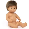 Miniland - Doll 38cm Caucasian Boy Down Syndrome In Bag