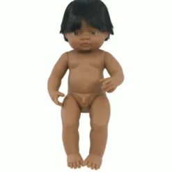 Miniland - Doll 38cm Hispanic Boy In Bag
