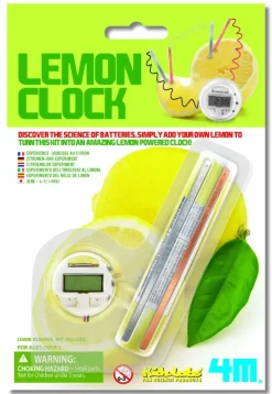 4M - Lemon Powered Clock Kit