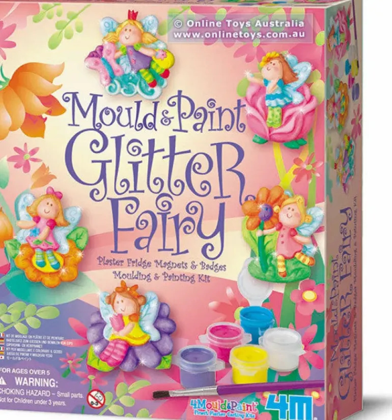 4M - Mould & Paint Glitter Fairy